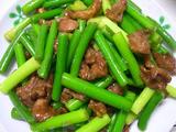 蒜薹炒肉